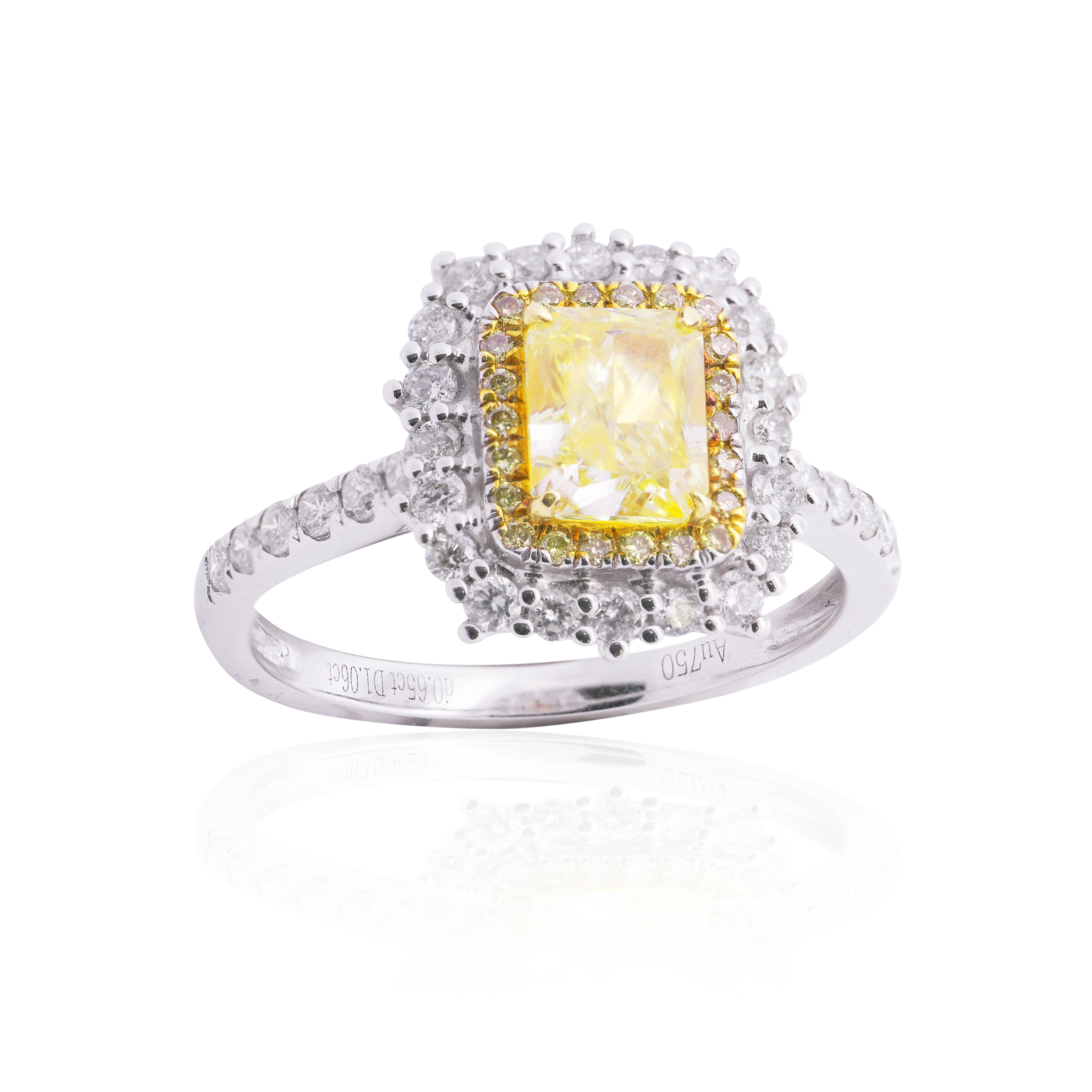 Xanthe Yellow Diamond Ring